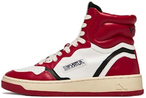 AUTRY Action Shoes Liberty Leather High 'Red' LUHM-HL02 AUTRY Action Shoes Liberty Leather High 'Red' LUHM-HL02