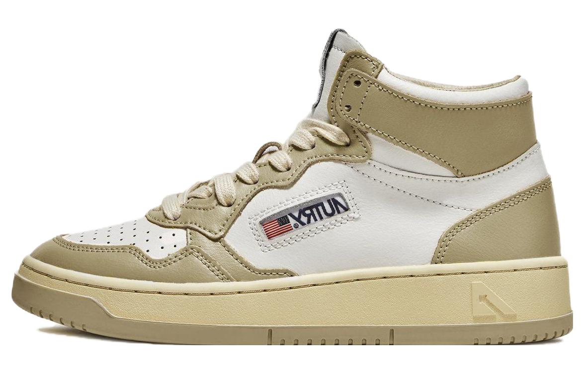 AUTRY High-Top Sneaker 'Mud Brown White'