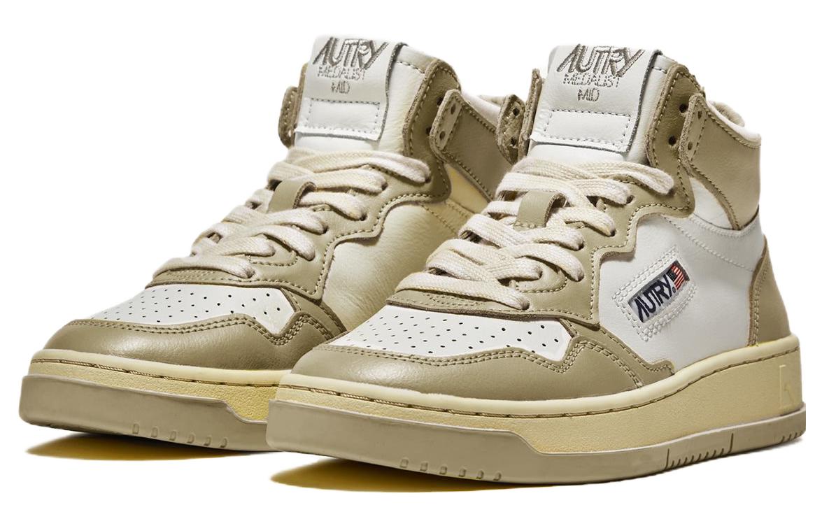 AUTRY High-Top Sneaker 'Mud Brown White' 圖 2