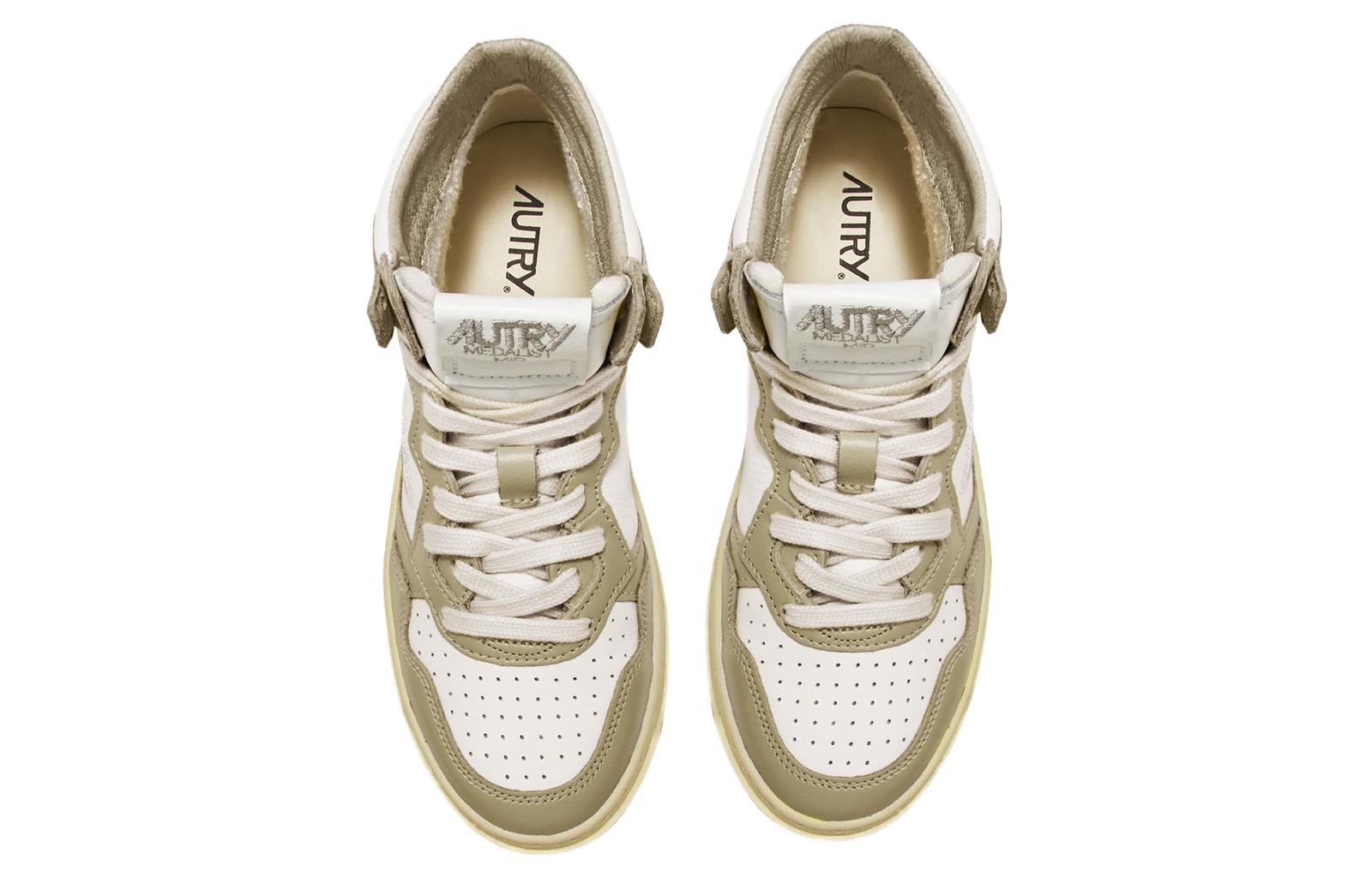 AUTRY High-Top Sneaker 'Mud Brown White' 圖 3