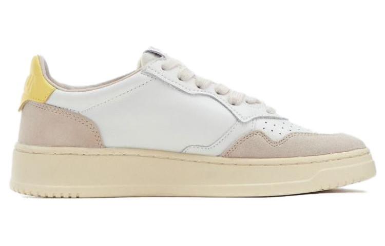 AUTRY Leather Lace-Up 'White Yellow' 圖 2