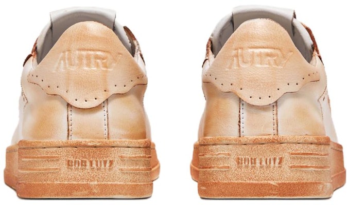 AUTRY Leather Low Top 'White Orange' BLLM-TC09 Shop AUTRY Leather Low Top 'White Orange' BLLM-TC09