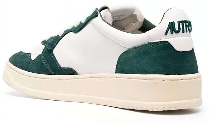 AUTRY Leather Sneaker 'White Green' AOLM-SM01 Lookbook AUTRY Leather Sneaker 'White Green' AOLM-SM01