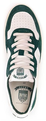 AUTRY Leather Sneaker 'White Green' AOLM-SM01 Shop AUTRY Leather Sneaker 'White Green' AOLM-SM01