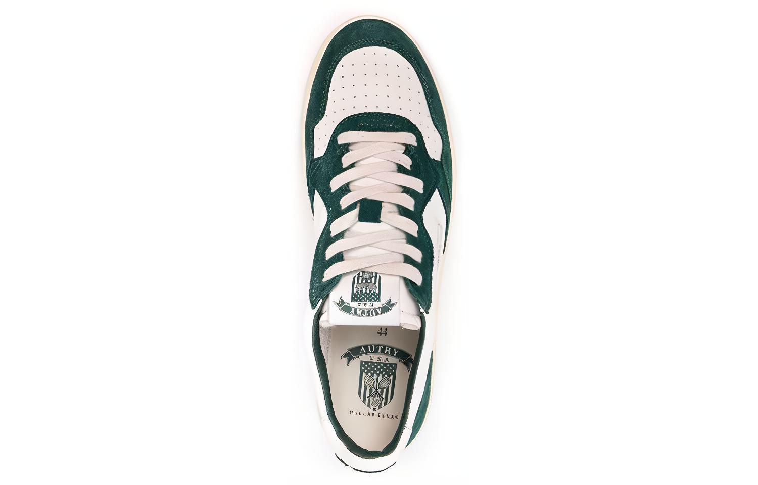 Shop Sneaker Kulit AUTRY 'Putih Hijau' AOLM-SM01