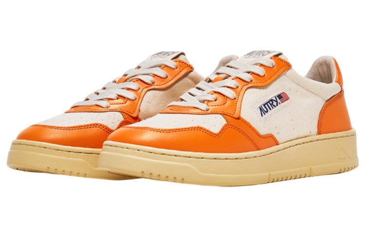 AUTRY Logo Low 'White Orange' 圖 2