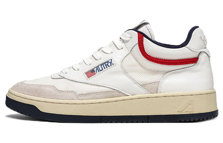 AUTRY Low-Top Lace-Up 'White Fashion'