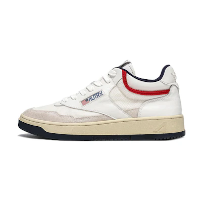 AUTRY Low-Top Lace-Up 'White Fashion'