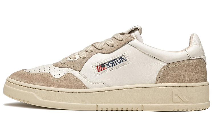 AUTRY Low-Top Sneaker 'White Brown Fashion'