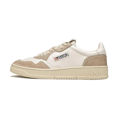 AUTRY Low-Top Sneaker 'White Brown Fashion'