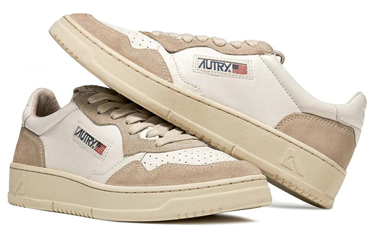 AUTRY Low-Top Sneaker 'White Brown Fashion' 圖 5