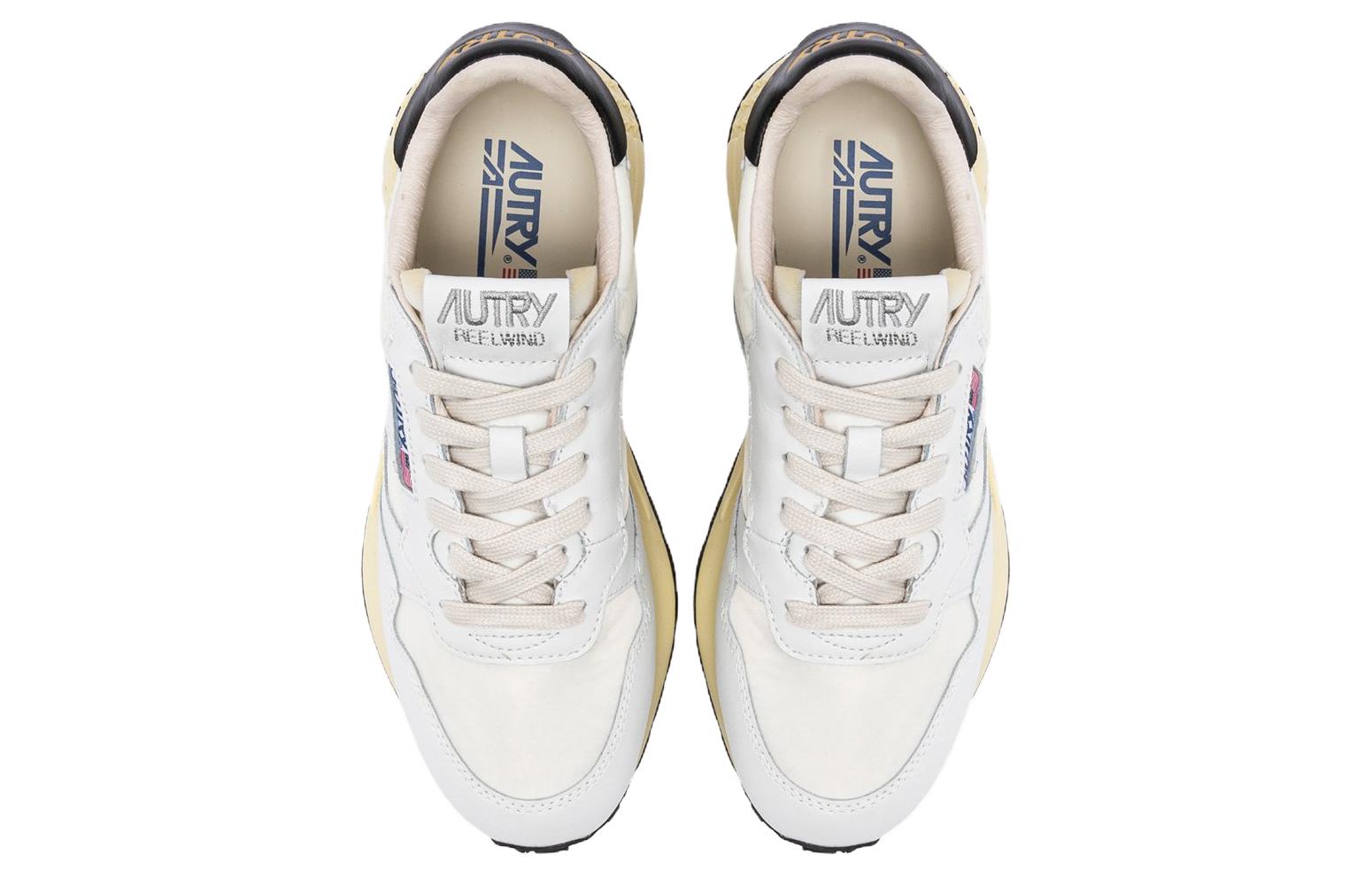 Lookbook AUTRY 皮革舒适百搭轻便低帮生活休閒鞋 男款 白色