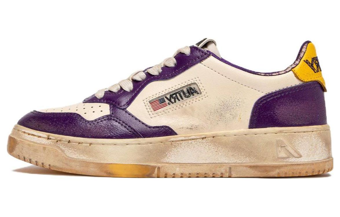 AUTRY Low 'White Purple'