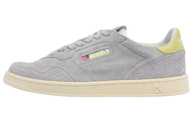 AUTRY Low Top 'Grey Calfskin'