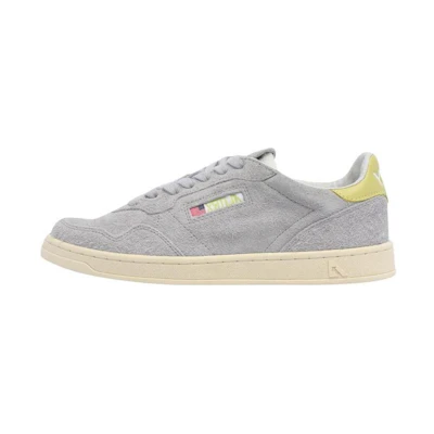 AUTRY Low Top 'Grey Calfskin'