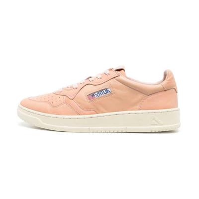 AUTRY Low Top 'Orange Pink'