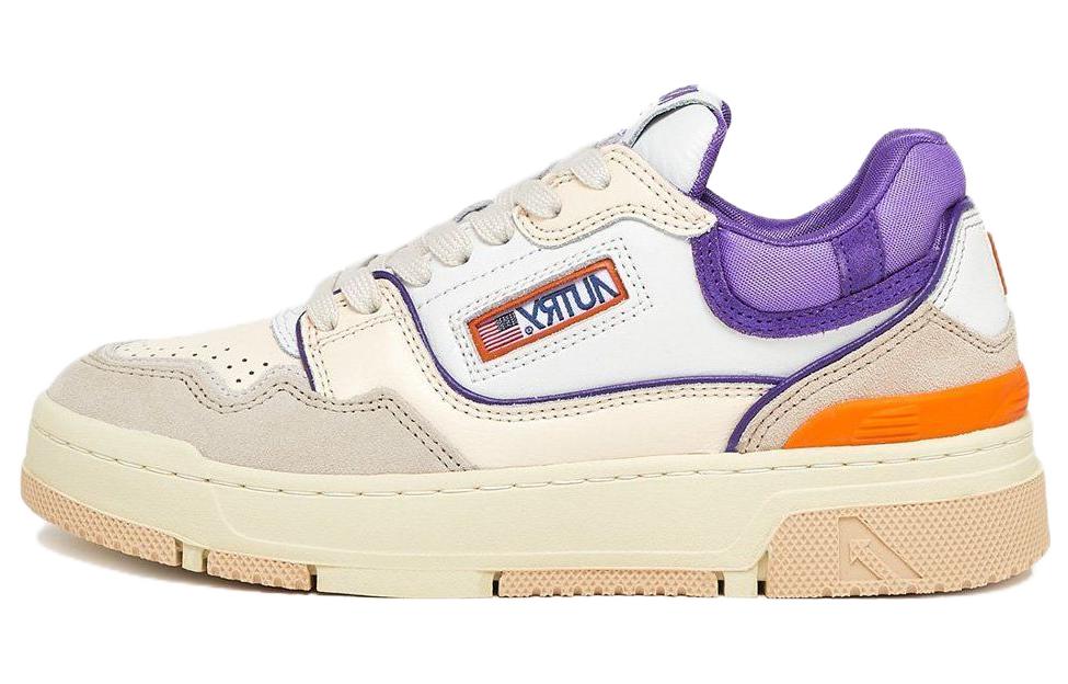 AUTRY Low Top 'White Calfskin'