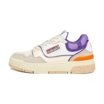 AUTRY Low Top 'White Calfskin'