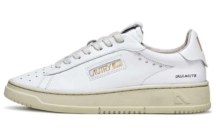 AUTRY Low Top 'White Gold'