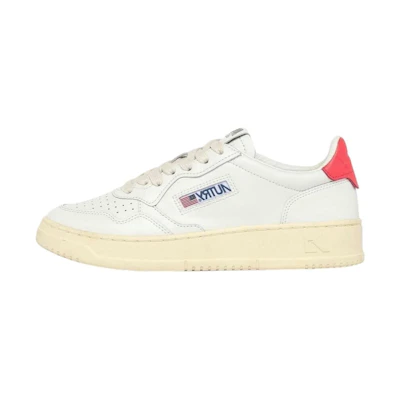 AUTRY Low Top 'White Leather'