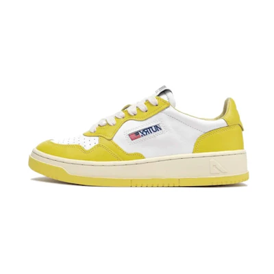 AUTRY Low Top 'White Yellow Fashion'