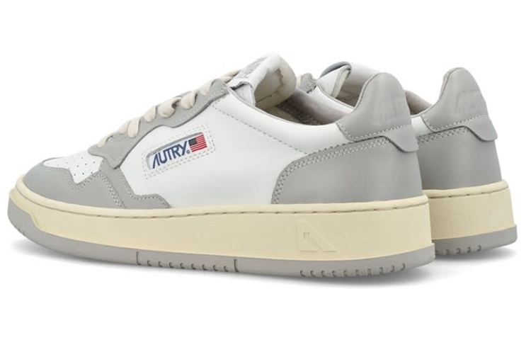 AUTRY Low Top Lace-Up 'Fashion White Grey' 圖 4