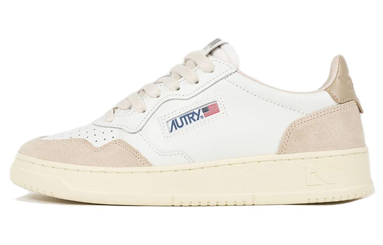 AUTRY Low Top Lace-Up 'Pink White'