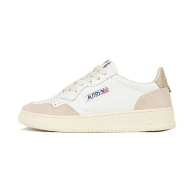 AUTRY Low Top Lace-Up 'Pink White'