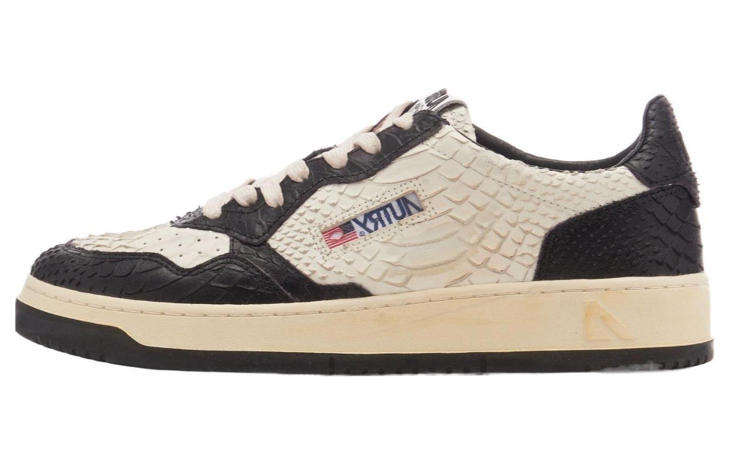 AUTRY Low Top Sneakers 'Black Cream'