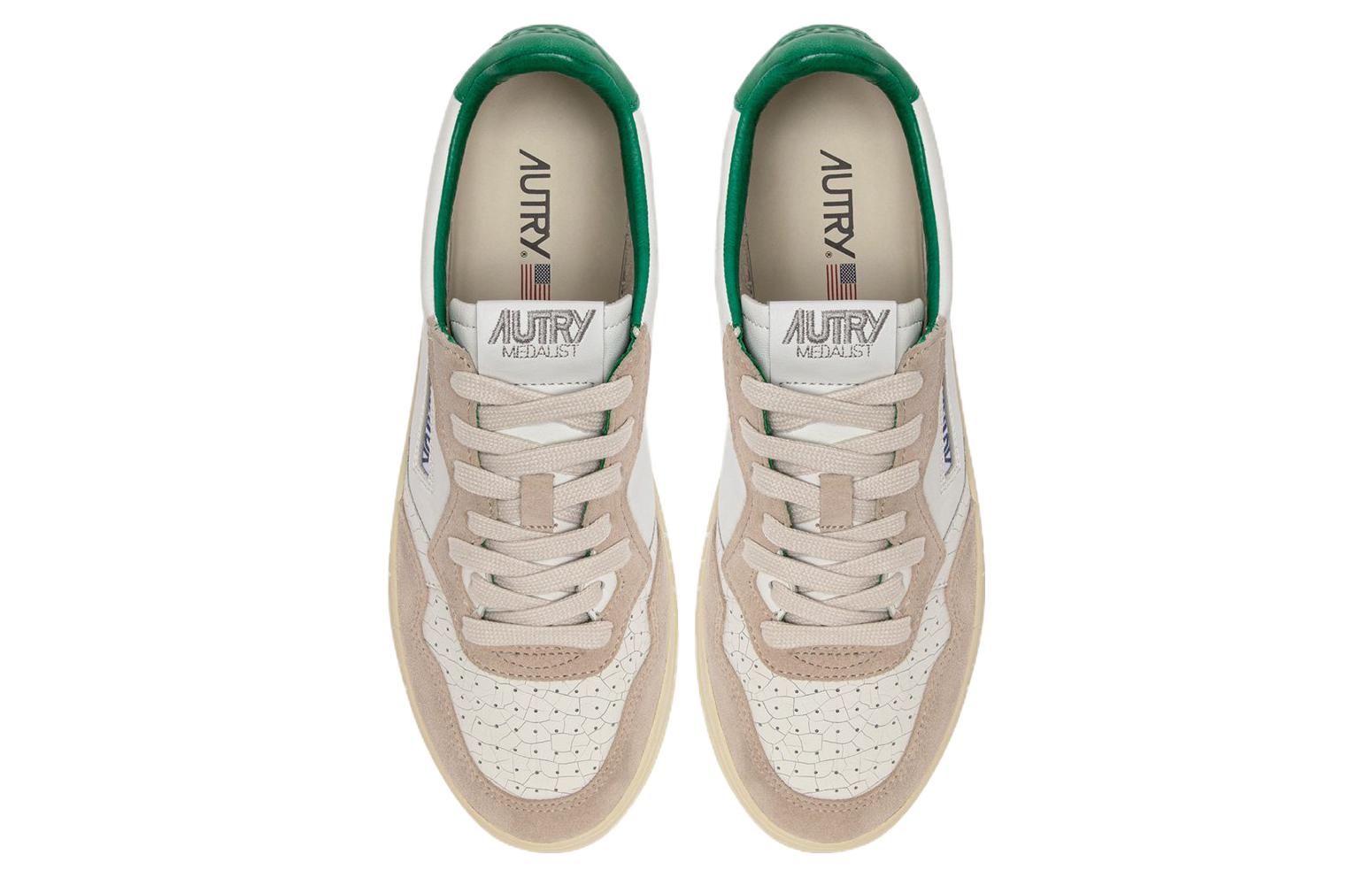 AUTRY Medalist 'Beige Green Low-Top' 圖 3