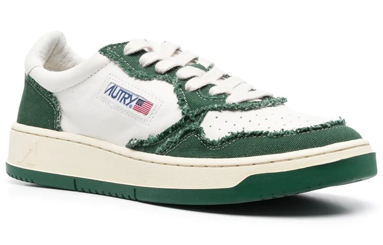 AUTRY Medalist Canvas-Panelled 'White Green' 圖 2