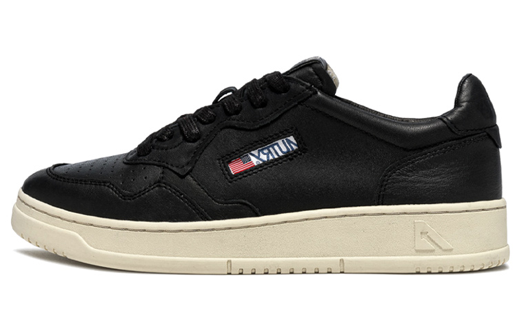 AUTRY Medalist Goat Leather Low 'Black' AULM-GG05