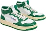 Order AUTRY Medalist Kasut High-Top 'Putih Hijau' AUMM-WB03