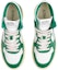 Lookbook AUTRY Medalist Kasut High-Top 'Putih Hijau' AUMM-WB03