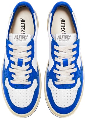 AUTRY Medalist Leather Low 'Azure White' AULM-WB15 Lookbook AUTRY Medalist Leather Low 'Azure White' AULM-WB15