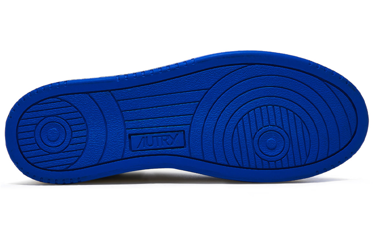 Shop AUTRY Medalist Leather Rendah 'Azure White' AULM-WB15