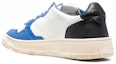 Lookbook AUTRY Medalist Leather Low 'Putih Hitam Azure Distressed' AVLM-SV10