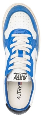 AUTRY Medalist Low de Cuero 'Blanco Desgastado Negro Azul' AVLM-SV10 Shop AUTRY Medalist Low de Cuero 'Blanco Desgastado Negro Azul' AVLM-SV10