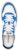 AUTRY Medalist Leather Low 'Putih Hitam Azure Distressed' AVLM-SV10