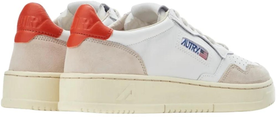 AUTRY 系帶低幫百搭 時尚板鞋 男款 白灰橙 Lookbook AUTRY 系帶低幫百搭 時尚板鞋 男款 白灰橙