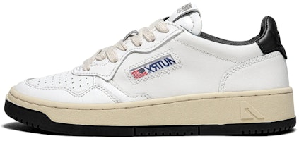 AUTRY Medalist Leather Low 'White Black' AULM-BB43 AUTRY Medalist Leather Low 'White Black' AULM-BB43