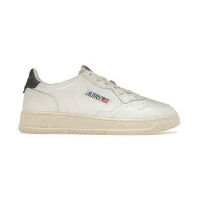 AUTRY Medalist Leather Low 'White Dark Blue'