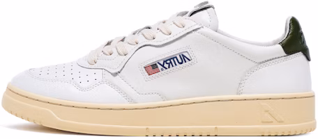 AUTRY Medalist Leather Low 'White Dark Green' AULM-LL47 AUTRY Medalist Leather Low 'White Dark Green' AULM-LL47