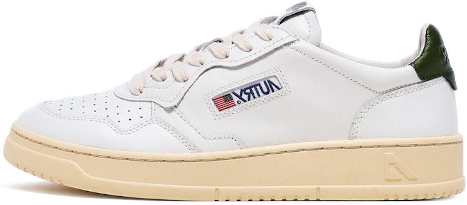 AUTRY Medalist Leather Low 'White Dark Green' AULM-LL47 Buy AUTRY Medalist Leather Low 'White Dark Green' AULM-LL47
