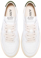 AUTRY Medalist Leather Low 'Putih Hijau Tua' AULM-LL47 Lookbook AUTRY Medalist Leather Low 'Putih Hijau Tua' AULM-LL47