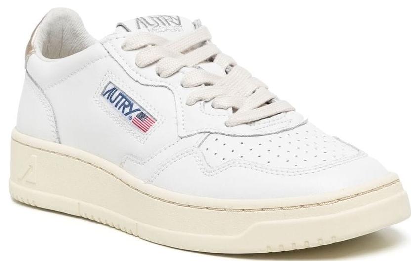 Lookbook オートリー メダリスト "ホワイトゴールド" (レザー) AULM-LL06