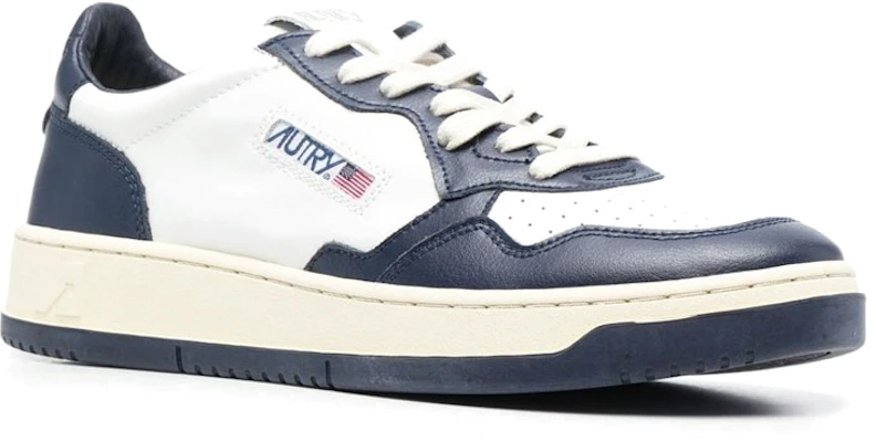 AUTRY Medalist 低帮皮革 '白色海军蓝' AULM-WB04 Lookbook AUTRY Medalist 低帮皮革 '白色海军蓝' AULM-WB04