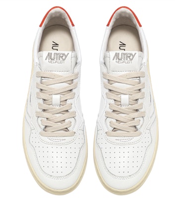 AUTRY Medalist 皮革低帮 '白橙' AULM-LL24 Lookbook AUTRY Medalist 皮革低帮 '白橙' AULM-LL24