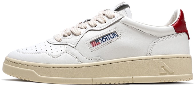 AUTRY Medalist Kulit Rendah 'Putih Merah' AULM-LL21 Buy AUTRY Medalist Kulit Rendah 'Putih Merah' AULM-LL21