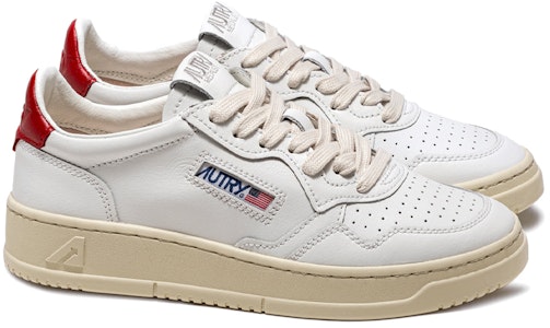 AUTRY Medalist Kulit Rendah 'Putih Merah' AULM-LL21 Lookbook AUTRY Medalist Kulit Rendah 'Putih Merah' AULM-LL21